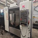 刚刚买下：银尚855加工中心一台，三线规，发那科大屏m.